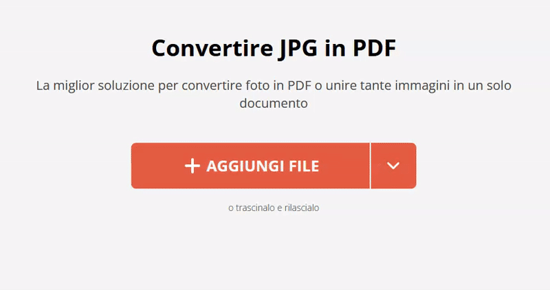 Come convertire jpg in pdf online blog del pdf candy